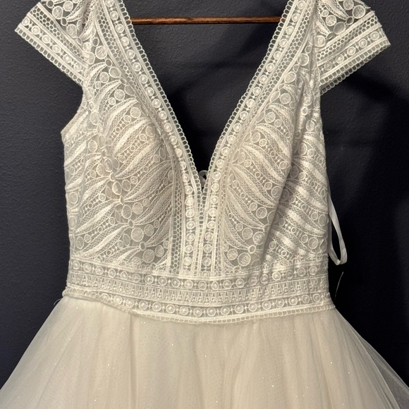 Allure Bridals Ivory Lace Gown
